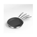 Stainless Steel Fry Pan Induction Non Stick Interior