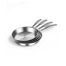 Stainless Steel Fry Pan Top Grade Induction Cooking