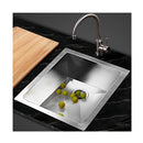 Stainless Steel Kitchen Sink w/ Strainer Waste 390 x 450mm