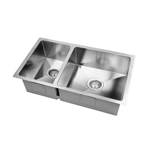 Stainless Steel Kitchen Sink with Strainer Waste