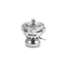Stainless Steel Mini Asian Buffet Hot Pot Stove Burner With Glass Lid