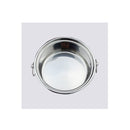 Stainless Steel Mini Asian Buffet Hot Pot Stove Burner With Glass Lid