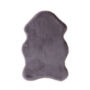 Stallion Shape Black Rug 60 X 80 Cm