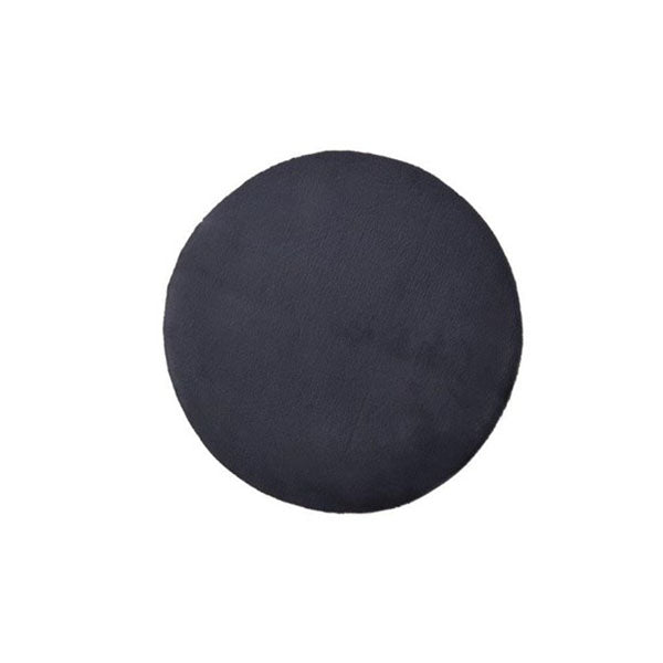 Stallion Soft Polyester Black Rug 180 Rnd