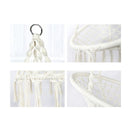 Stand Cotton Swing Hanging Hammock Chair 124Cm