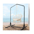 Stand Cotton Swing Hanging Hammock Chair 124Cm
