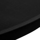 Standing Table Cover Stretch (2 Pcs) - Black