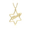 Star Pendant Name Necklace