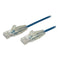 StarTech 2m Slim LSZH CAT6 Ethernet Cable Blue