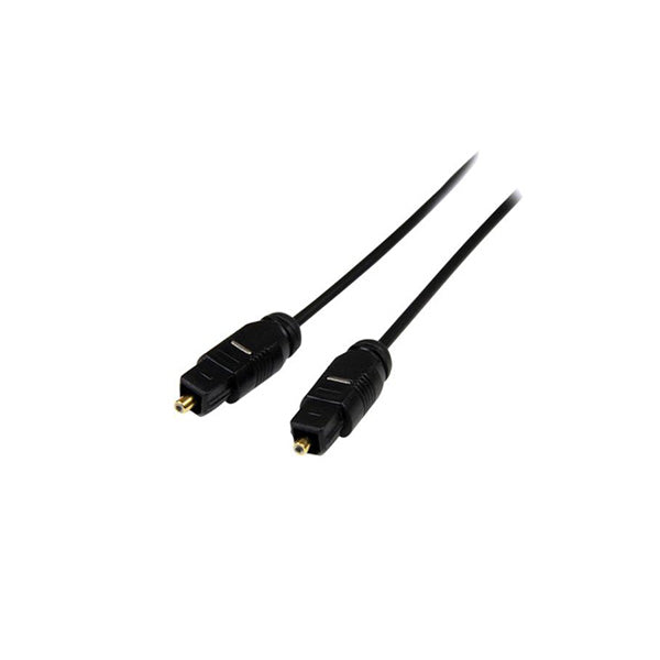 Startech 15 Ft Thin Toslink Digital Optical Spdif Audio Cable