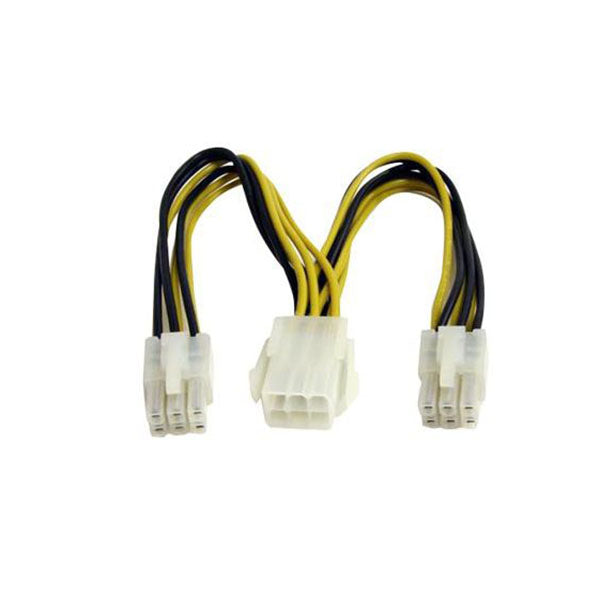 Startech 6In Pci Express Power Splitter Cable