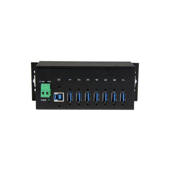 Startech 7 Port Industrial Usb 3 Hub 15Kv Esd And 350W Surge Protection