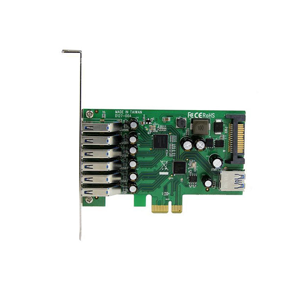 Startech 7 Port Pci Express Usb Card Standard And Low Profile