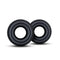 Stay Hard Donut Rings Oversized Black