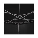 Steel Frame Pop Up Gazebo Black