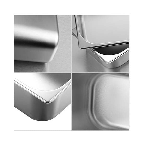 Gastronorm Gn Pan Full Size 20Cm Gn Deep Stainless Steel Tray With Lid