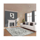 Stella Light Grey Hallway Runner Machine Knotted Rug