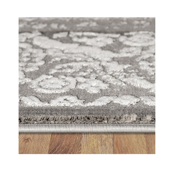 Stella Light Grey Stain Resistant Rug