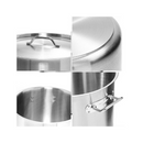 9L Thick Stainless Steel Stockpot