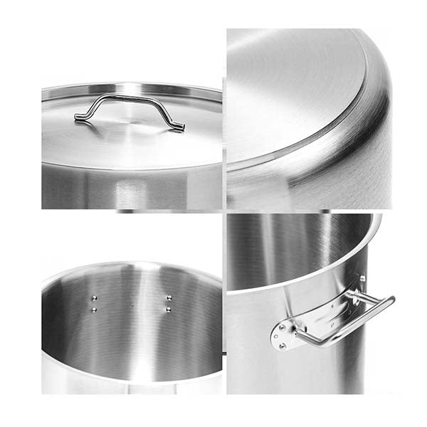 25L Top Grade Thick Stainless Steel Stockpot