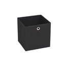 Storage Boxes 10 Pcs Non Woven Fabric 32 X 32 X 32 Cm Black