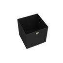 Storage Boxes 10 Pcs Non Woven Fabric 32 X 32 X 32 Cm Black