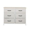 Storage Cabinet Tower Chest Of Drawers Dresser Tallboy 5 Drawer Beige