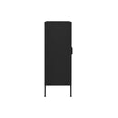 Storage Cabinet Steel Black