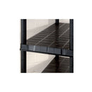 Storage Shelf 5 Tier Black 85 X 40 X 185 Cm Plastic