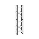 Storage Shelves 2 Pcs White 60 X 30 X 210 Cm Chipboard