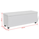 Storage Bench Medium Size - White
