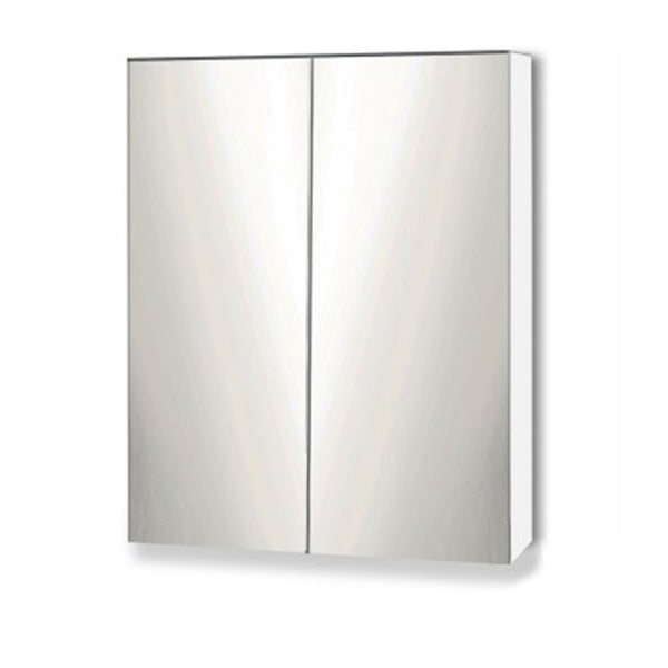 Storage Mirror Cabinet - White