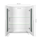 Storage Mirror Cabinet - White