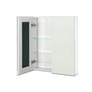 Storage Mirror Cabinet - White