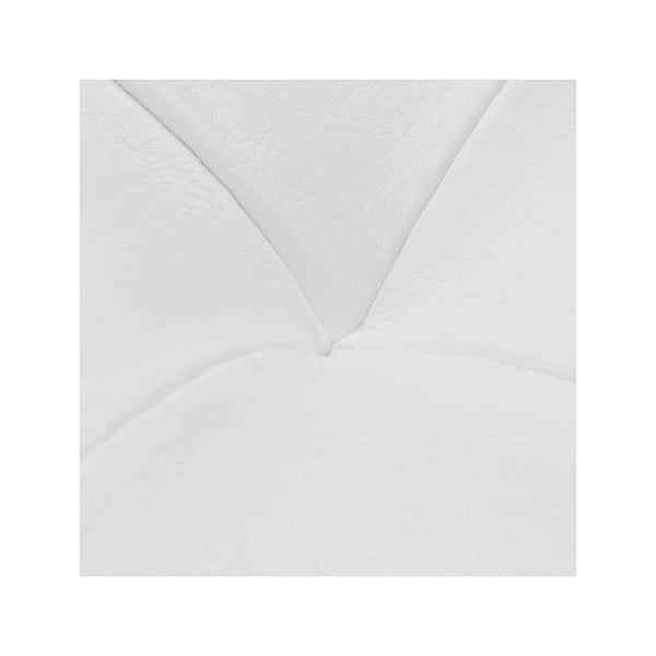 Storage Ottoman Artificial Leather White