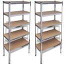Storage Shelf (2 Pcs) - Silver