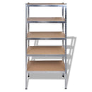Storage Shelf (2 Pcs) - Silver