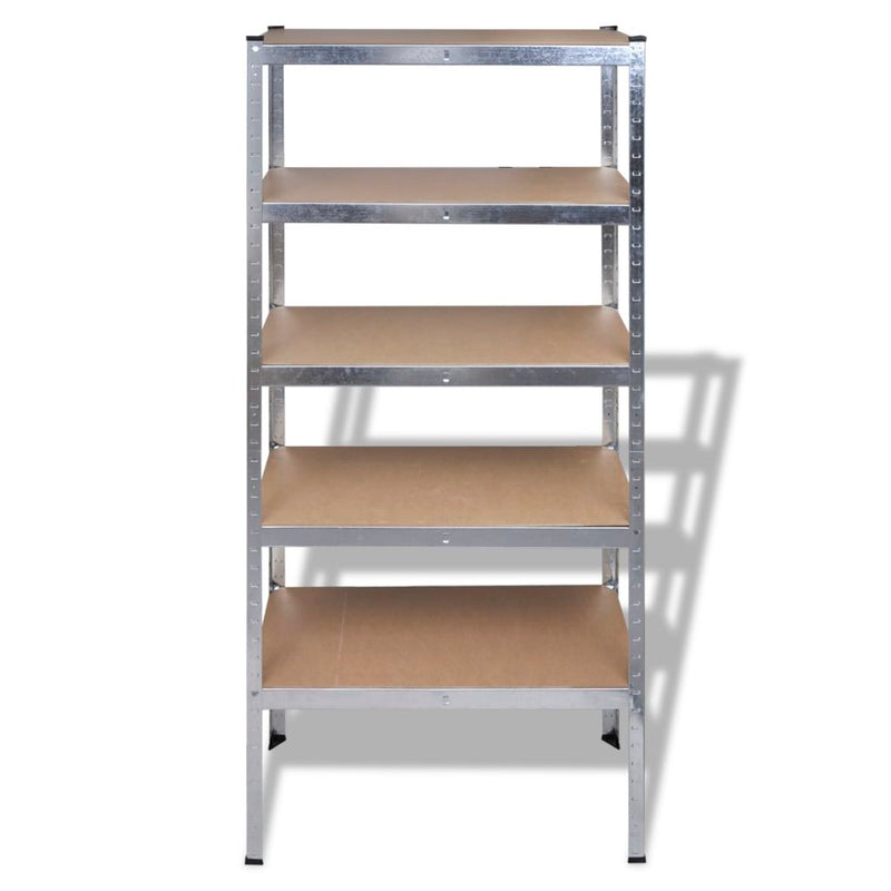 Storage Shelf (2 Pcs) - Silver