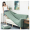Stretchable Sofa Protector With Elastic Bottom Green