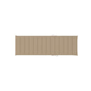 Sun Lounger Cushion Beige 200 X 60 X 3 Cm Fabric