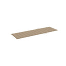Sun Lounger Cushion Beige 200 X 60 X 3 Cm Fabric