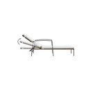 Sun Lounger Garden With Cushion Poly Rattan Brown