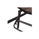 Sun Lounger Poly Rattan Brown With Cushion