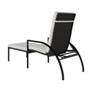 Sun Loungers 2 Pcs With Footrest Pe Rattan Brown