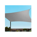 Sun Shade Sail Cloth Outdoor Canopy Rectangle Grey
