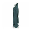 Sun Lounger With Footrest Plastic Green