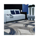 Sungate Grey Hallway Runner Non Shedding Rug