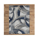 Sungate Grey Hallway Runner Non Shedding Rug
