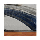 Sungate Grey Hallway Runner Non Shedding Rug