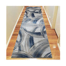 Sungate Grey Hallway Runner Non Shedding Rug
